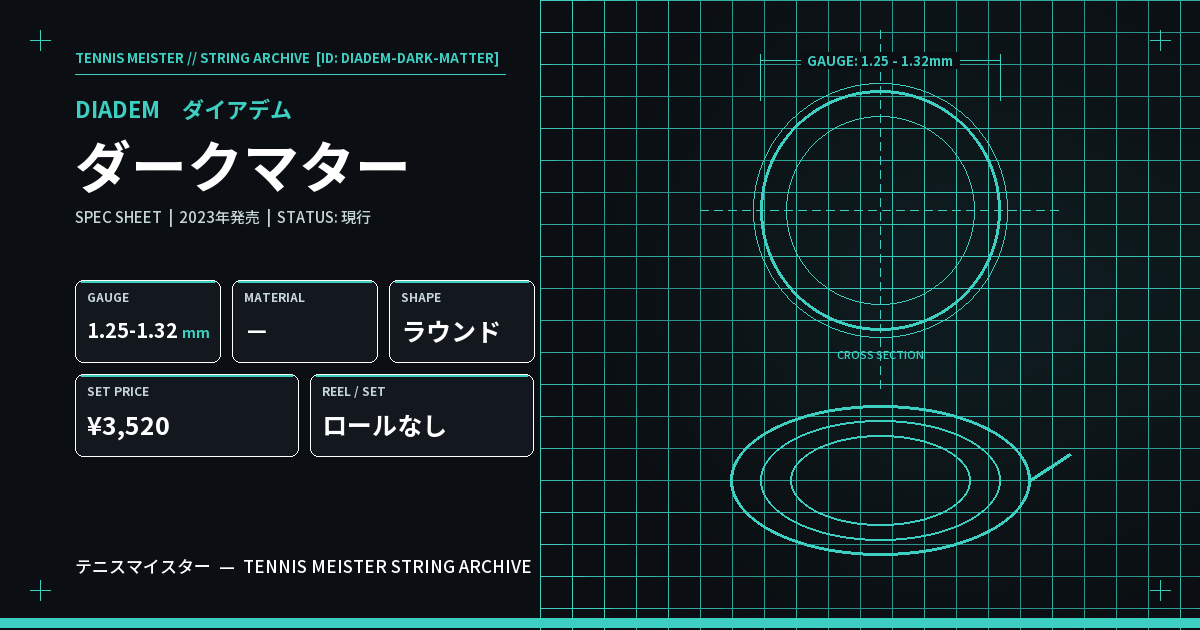 ダイアデム ダークマター スペックカード