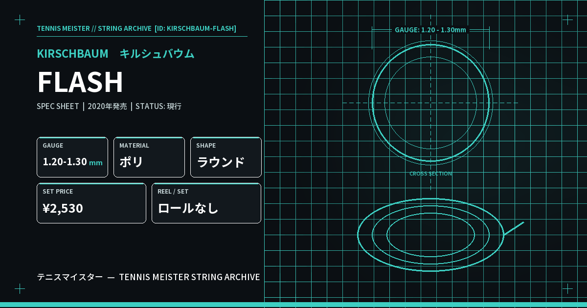 キルシュバウム FLASH スペックカード